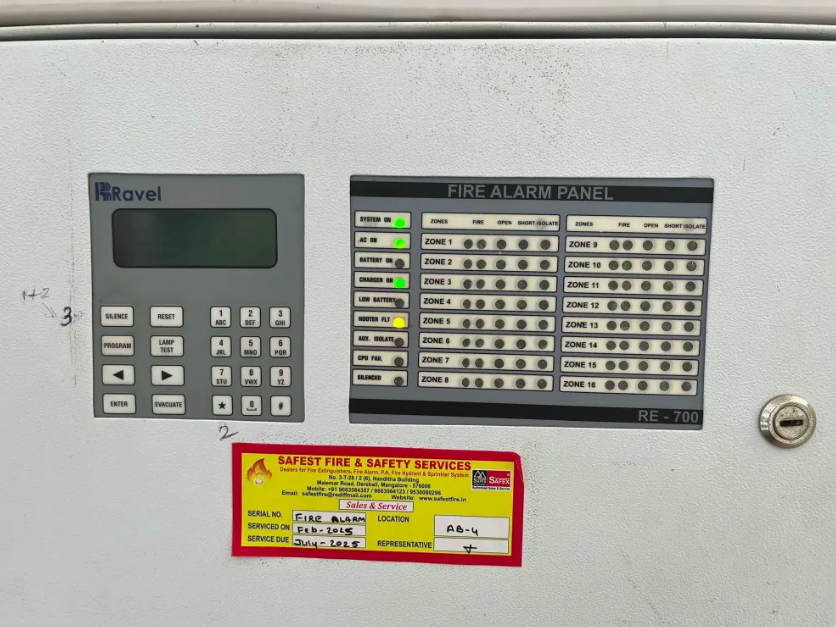 Ravel RE-700 Control Panel